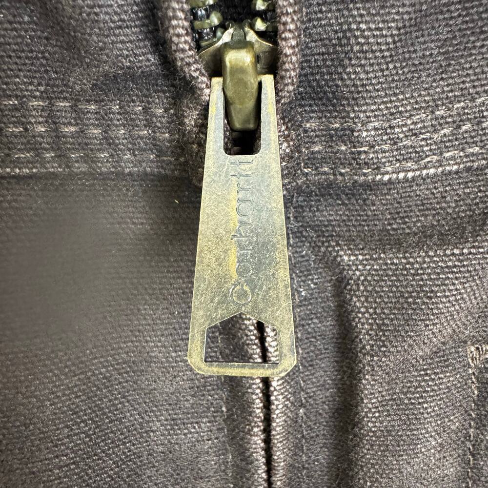 CARHARTT WC061 Women’s XL Brown Sherpa Lined Sandstone Ridge Coat Detroit Jacket - Picture 8 of 16